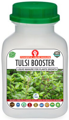 Erwon Tulsi Booster Organic Liquid Manure for More Maximising and Bigger Plant Manure(100 ml, Liquid)