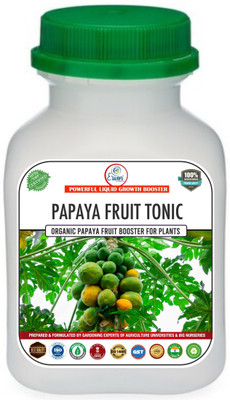 Erwon Papaya Fruit Tonic Organic Liquid Manure for Maximising and Bigger Fruits Manure(0.1 L, Liquid)