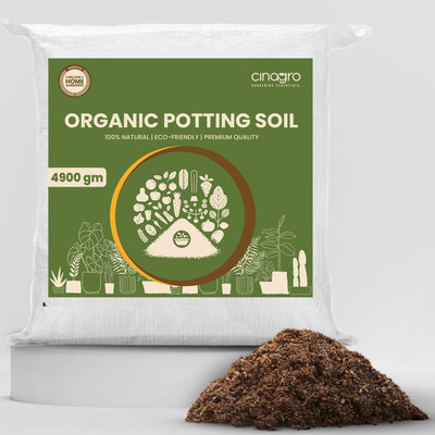 Cinagro Enriched Organic Potting Soil Mixture Potting Mixture(4800 g, Powder)