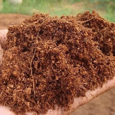 vidhyavirat Organic Loose Ready to use Low EC Cocopeat Potting Mixture Manure(2 kg, Powder)