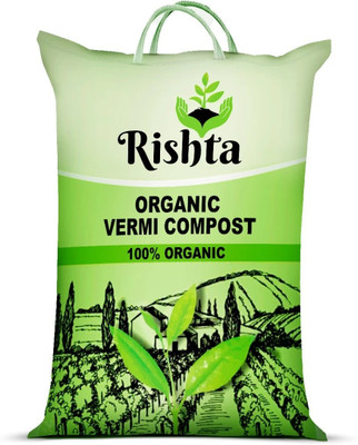 Flipkart SmartBuy Organic Vermicompost 5kg Fertilizer Manure for Plants Manure(5 kg, Powder)