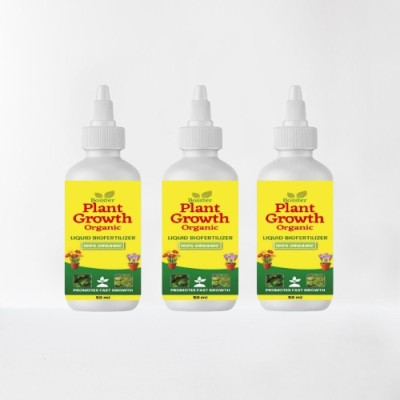 GREEN BLISS 3pc Plant Growth Enhancer Supplement Fertilizer(150 ml, Liquid)