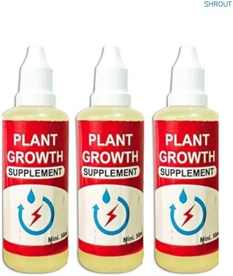 shrout Plant Grow Supplement for Growth Fertilizer(150 ml, Liquid)