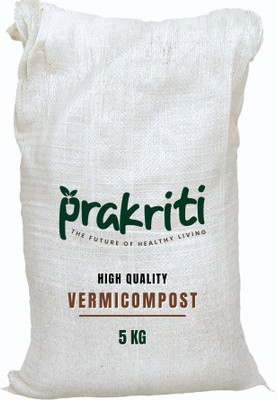 prakritiagro Vermicompost Fertilizer(5 kg, Powder)