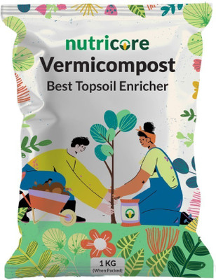 Nutricore Vermicompost Fertilizer (5 kg, Powder) Manure(5 kg, Powder)