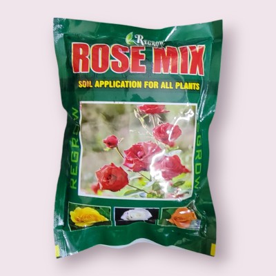 regrow rose mix organic plants growth booster Manure, Fertilizer, Potting Mixture(500 g, Powder)