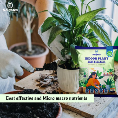 Nelgates Indoor Plant Fertilizer Essential Nutrition for Thriving Indoor Gardens Fertilizer(3 kg, Powder)