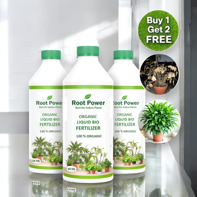 RootPower Max Green Growth 3pcs Eco Friendly and Powerful Formula Fertilizer(150 ml, Liquid)