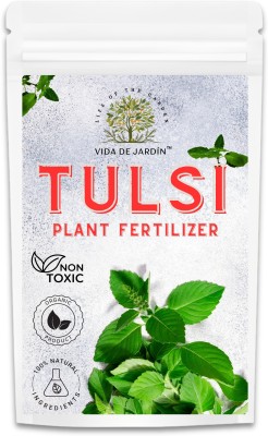 VIDA DE JARDIN Organic Tulsi Plant Fertilizer For Growth Booster Premium Essential Powerful Fertilizer(2 kg, Powder)