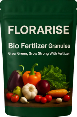 FLORARISE Bio Organic for Home Plants | Natural & Safe Fertilizer(420 g, Granules)