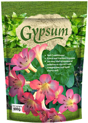 Divine Tree Gypsum Powder For Plant Calcium Sulfate Soil Conditioner For Lawn and Garden Manure(0.9 kg, Powder)