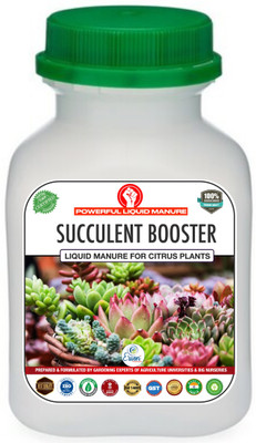Erwon Succulent Booster Organic Liquid Manure for More Maximising and Bigger Plant Manure(100 ml, Liquid)