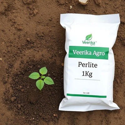 Veerika Expended Perlite 1KG Fertilizer, Manure, Potting Mixture(1 kg, Granules)