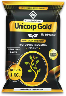 UNICROP BIOCHEM Unicorp Gold Humic Acid Fertilizer For Plant Growth Fertilizer(1 kg, Powder)