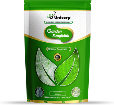 Unicorp Garden Fungicide Nature Organic Fungicide for Plant Fungal Disease Control Fertilizer(400 g, Powder)