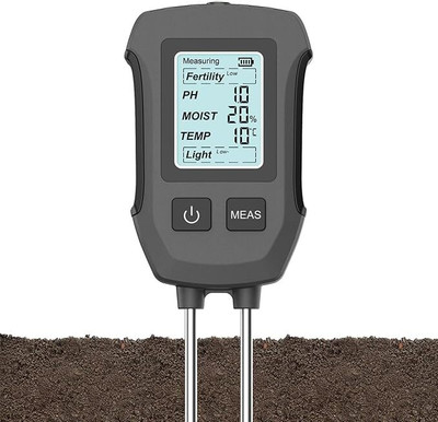 Zorbes Soil Meter 5 in 1 Dual Probe Tester for Garden Lawn Soil Test Kit(Set of 0)