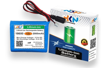 HKN 12v 2000mAh with BMS Lithium Solar Battery(12 V)
