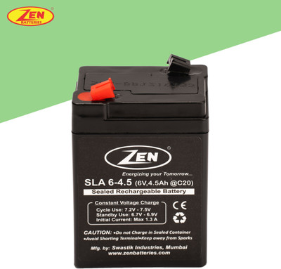Zen (6V 4.5Ah) VRLA Battery AGM Solar Battery(6 V)