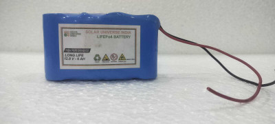 SOLAR UNIVERSE INDIA 12.8V-6Ah Lithium Solar Battery: Reliable Solar Power Solution Lithium Solar Battery(12.8 V)