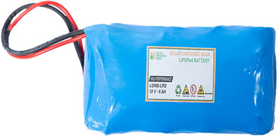SOLAR UNIVERSE INDIA SUI-IS-LiFePo4 12.8V-6Ah Lithium Solar Battery: Reliable Solar Power Solution_ Lithium Solar Battery(12.8 V)