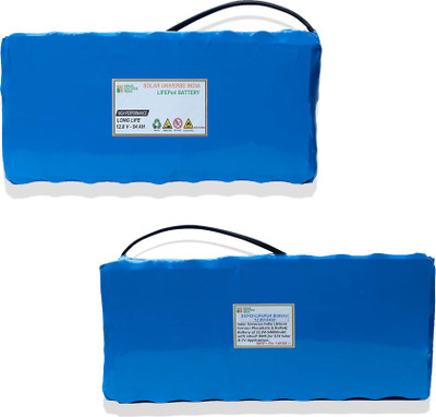 SOLAR UNIVERSE INDIA SUI-IS-LiFePo4 54ah Solar battery Lithium Solar Battery(12.8 V)