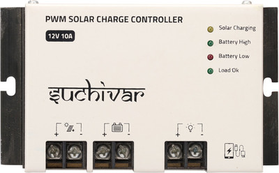 Suchivar PWMCCR12V10A PWM Solar Charge Controller