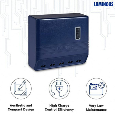 LUMINOUS HASTHIP 10A 12V/24V PWM Solar Charge Controller PWM Solar Charge Controller