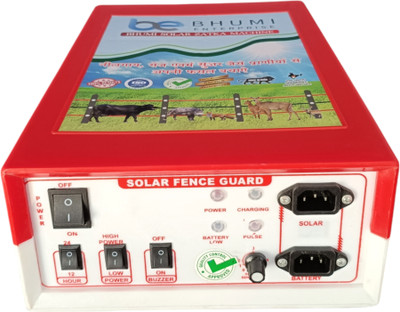 Bhumi Fence Energizer/ Power Fencing Zatka Machine (40 Acre Cover-100Bigha) MPPT Solar Charge Controller