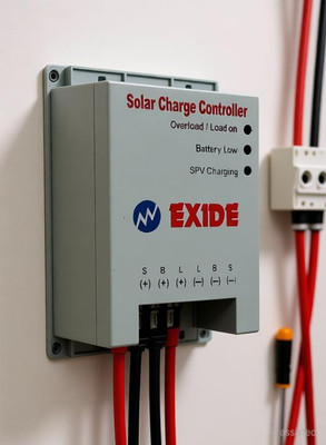 EXIDE 12/24 Volt 10 Amp PWM Solar Charge Controller