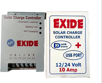 EXIDDE Exide 10amp PWM Solar Charge Controller