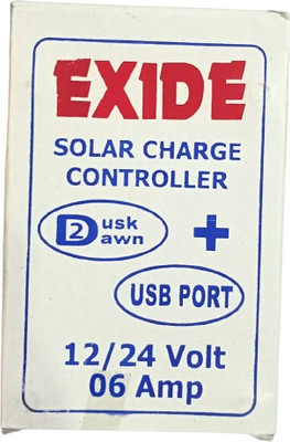 Soper Exide 6 amp 12/24Volt PWM Solar Charge Controller