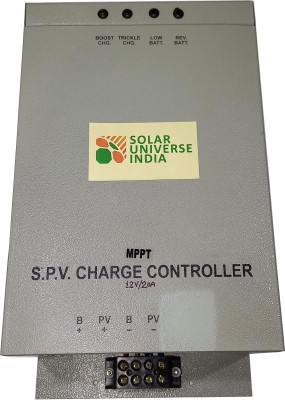 SOLAR UNIVERSE INDIA 12V-20Amps with LED Display and 9V USB Output-Indoor Use MPPT Charge Controller MPPT Solar Charge Controller