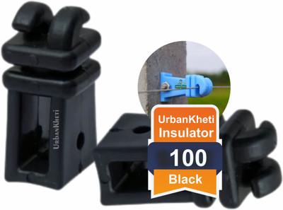 UrbanKheti Solar Fencing Insulator (Pack 100) Electric Fencing/Farm/Garden MPPT Solar Charge Controller