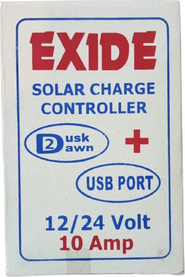 EXIDE 10 AMP PWM Solar Charge Controller