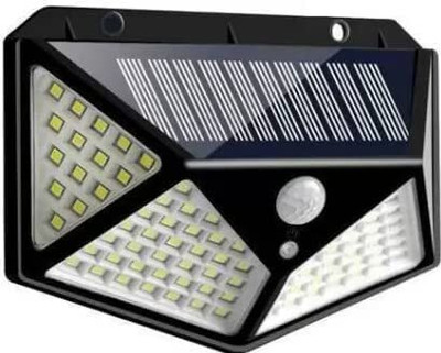 Xydrozen Motion Sensor Solar Light 100 LEDs Lamp Solar Light Set(Wall Mounted Pack of 1)