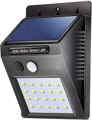 wynyc 20 LEDs Solar Motion Sensor Light for Outdoor Garden, Terrace Light Solar Light Set(Wall Mounted Pack of 1)