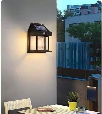 NPU Solar Wall Lamp 3 Modes Motion Sensor Light Indoor/Outdoor Waterproof_NP61 Solar Light Set(Wall Mounted Pack of 1)