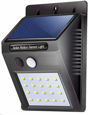 VIGIL LED Solar Light PIR Motion Sensor Wall lamp Infrared Outdoor Waterproof Home Solar Light Set(Wall Mounted Pack of 1)