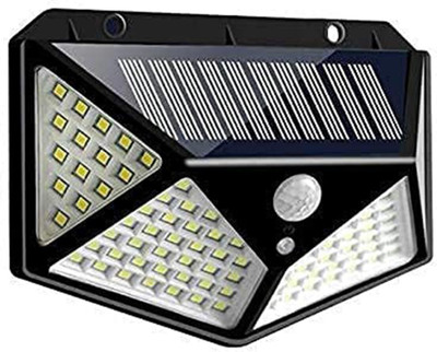 Mital Automatic Wall Mounted 100 LEDs Solar Lamp For Outdoor Security Solar Light Set(Wall Mounted Pack of 1)