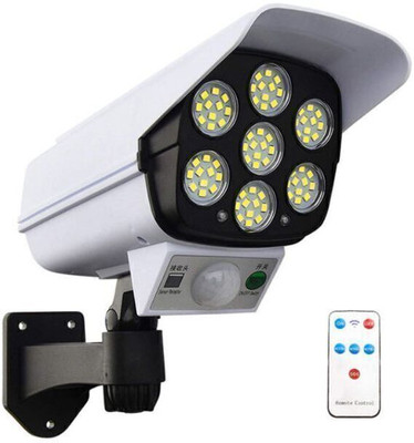 Homehop Solar Automatic LED Home Outdoor Motion Sensor Camera shaped lamp Solar Light Set(Wall Mounted Pack of 1)