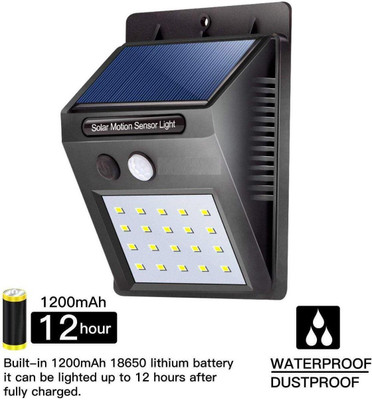 VIGIL Solar Power LED Light with 20 Led Light, Motion Sensor Solar Light Set(Wall Mounted Pack of 1)