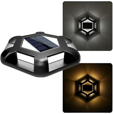 GIGAWATTS Solar Ground Light with 2V/0.18W Panel for Garden Solar Light Set(Floor Mounted Pack of 1)