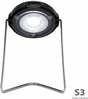 D LIGHT S3 Portable Lantern works as Study lamp, Emergency light, solar lights for home Study Lamp(15 cm, Orange)