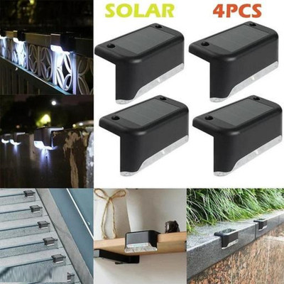 BabaTradeers Solar Light Set(Wall Mounted Pack of 4)