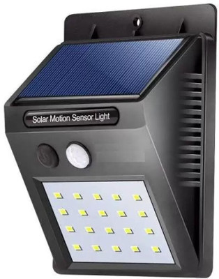 PGK TRADERS Solar Light PIR Motion Sensor Wall lamp Infrared Outdoor Waterproof Home Solar Light Set(Wall Mounted Pack of 1)