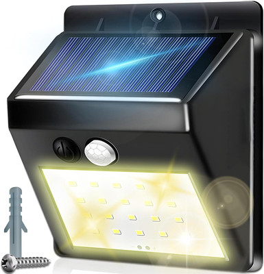 Nurmantras Solar Motion Sensor Security Light – 20 LED Solar Light Set(Wall Mounted Pack of 1)