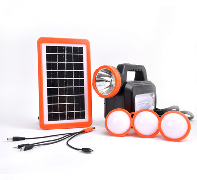 MZ M943 (Portable Solar Lighting System) 100W Laser LED +75W Tube 4500mAh Battery Solar Light Set(Free Standing Pack of 1)