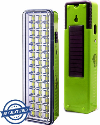 Make Ur Wish 42 Led High Bright Light With Solar Charging Lantern Emergency Light Solar Light Set(Wall Mounted Pack of 1)