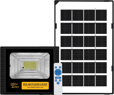 Epyz 30W Solar Flood Light Outdoor Led Waterproof Lamp [ Cold White Light ,114LED ] Solar Light Set(Wall Mounted Pack of 1)