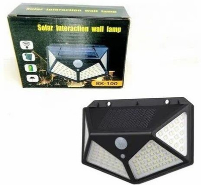 Xydrozen Light Sensor Solar Security Motion Sensor 100 Led Night Light Solar Light Set(Wall Mounted Pack of 1)